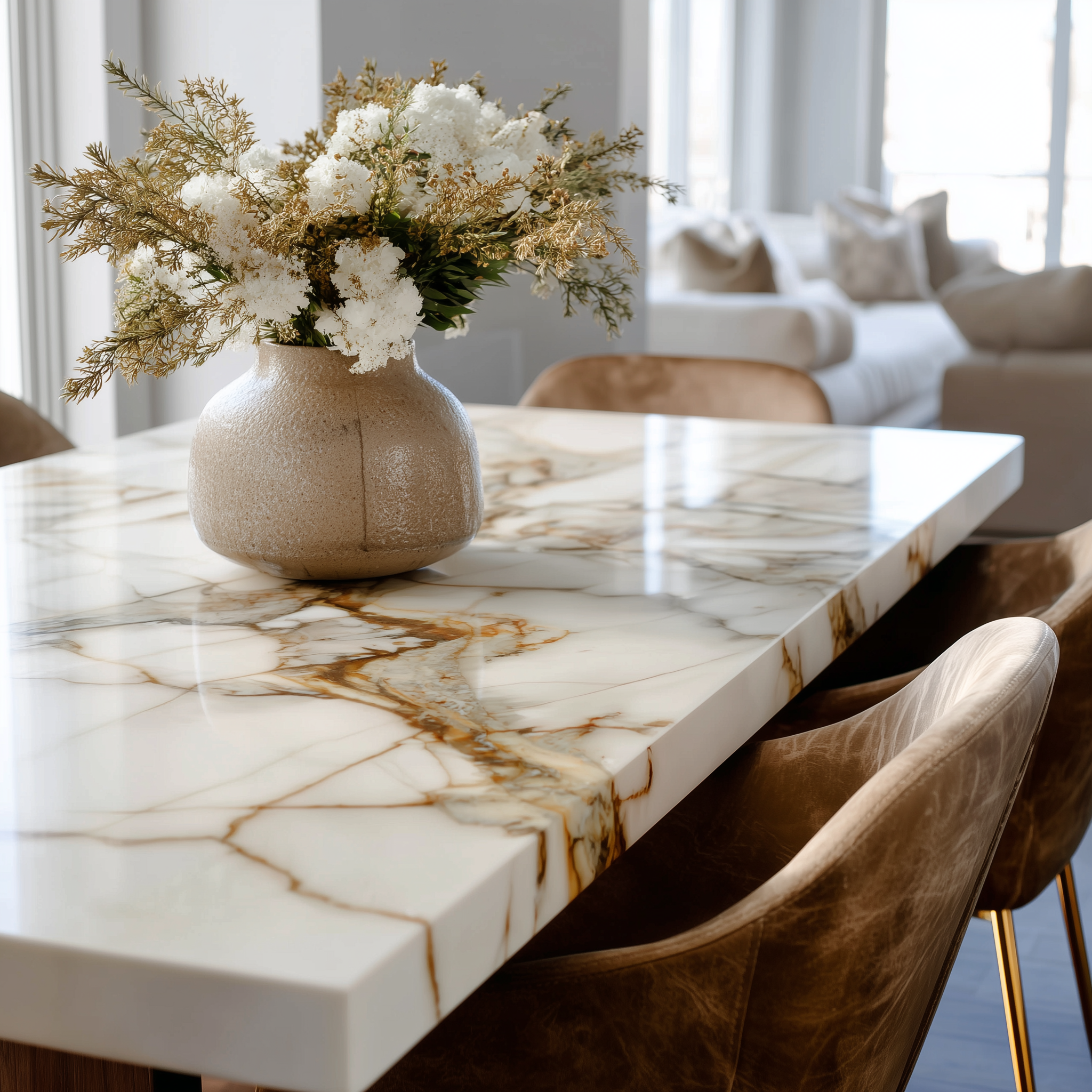 Custom Stone Dining Tables Calgary | Stone Tables Canada – DecorUrs
