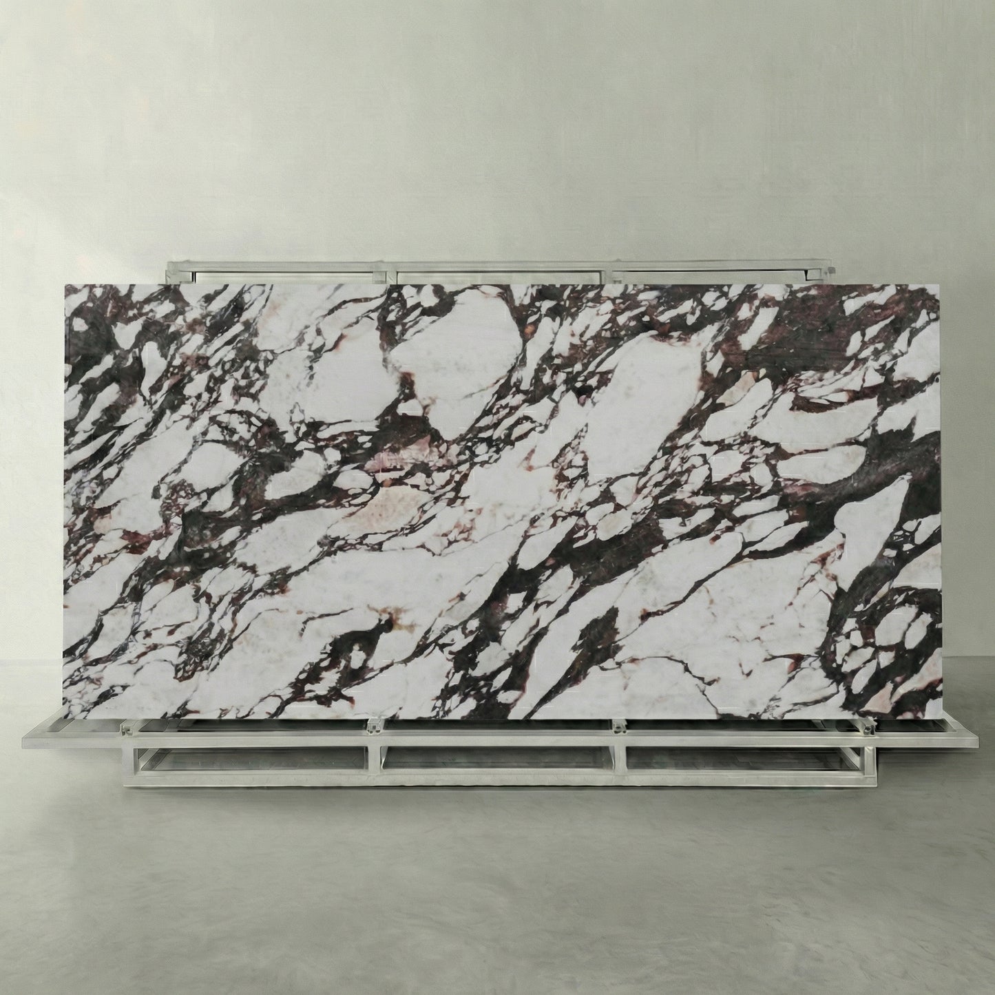 Lavender Rectangular Stone Coffee Table