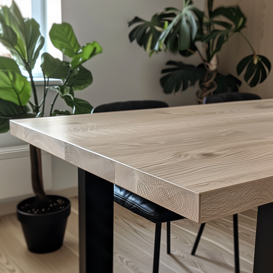 Custom Made Rectangular White Oak Table Top