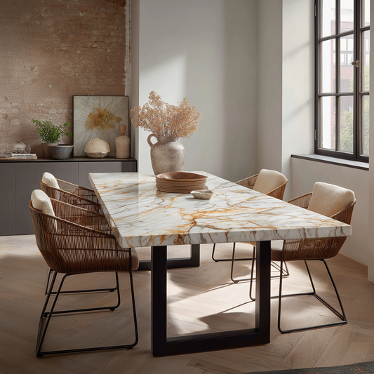 Custom Made Rectangular Dining Table