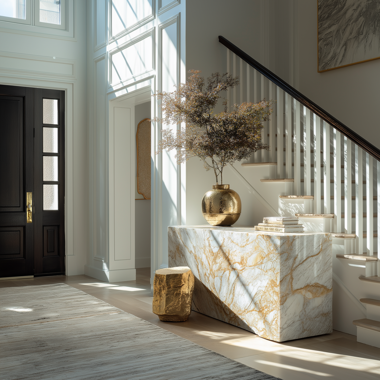 Custom Made Entryway / Foyer Table
