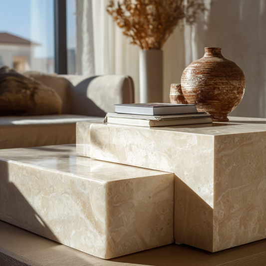 Crocus Stone Coffee Table - Custom Made