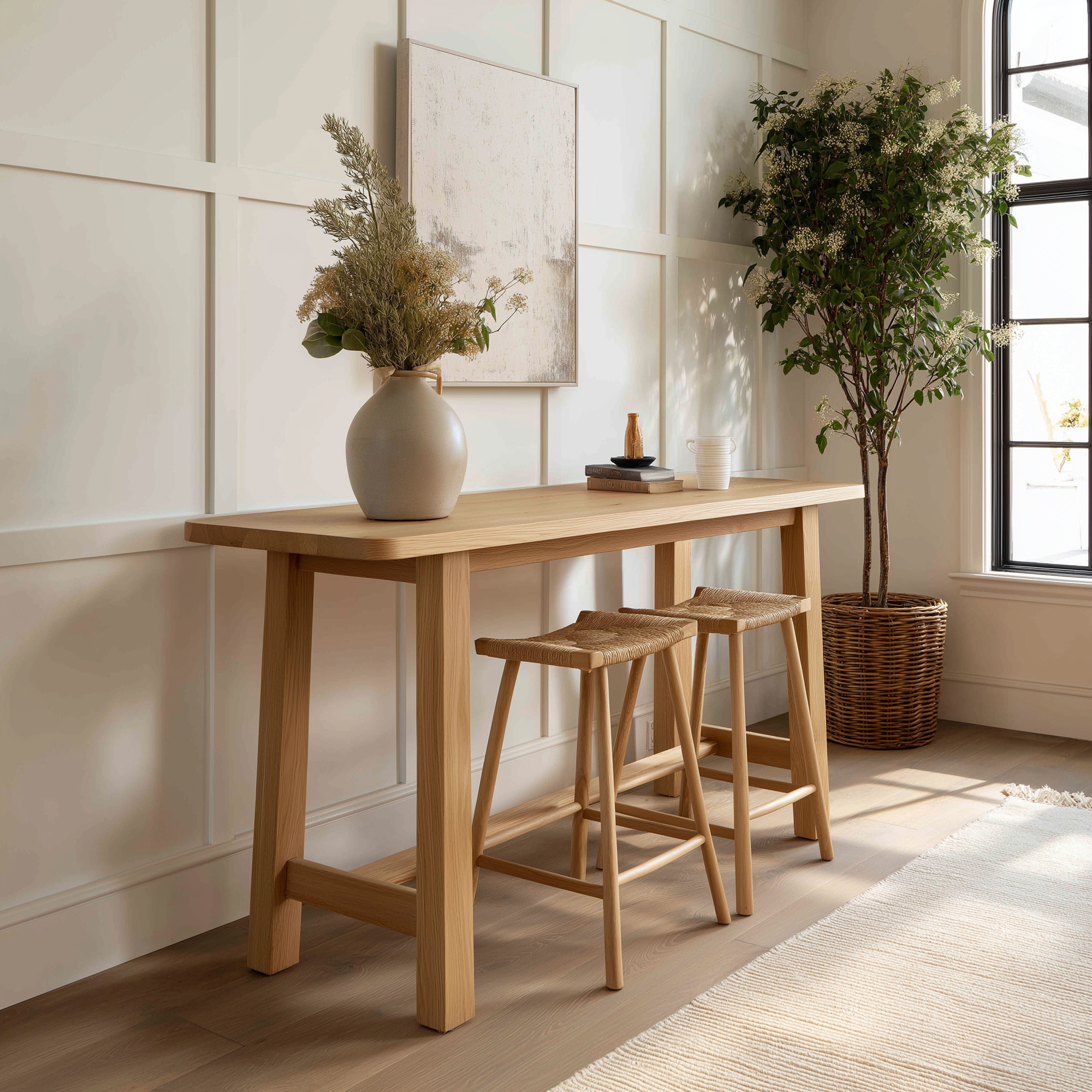 Hardwood Bar Table